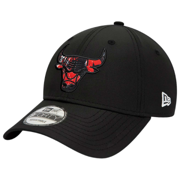 NBA CHICAGO BULLS PRINT INFILL 9FORTY ADJUSTABLE CAP 'BLACK'